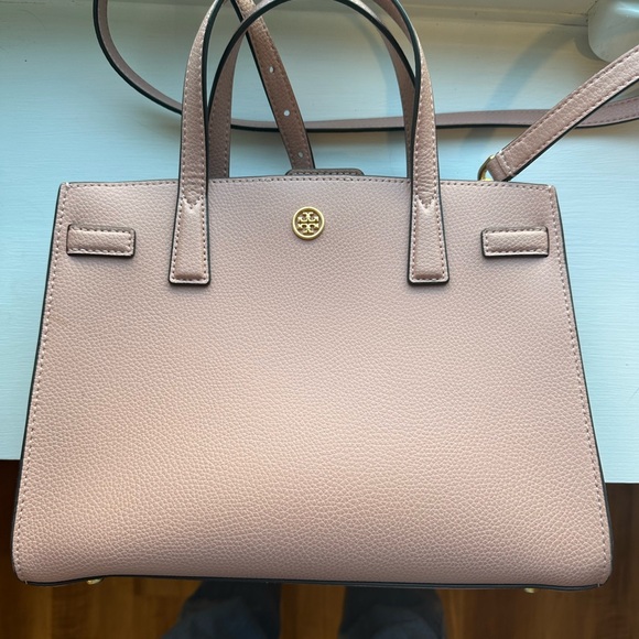Tory Burch Small Robinson Satchel Crossbody - Picture 1 of 4